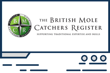 Featured web design - British Mole Catchers Register