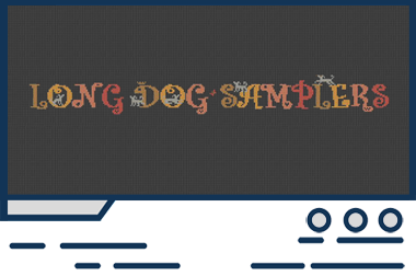 Featured web design - Long Dog Samplers